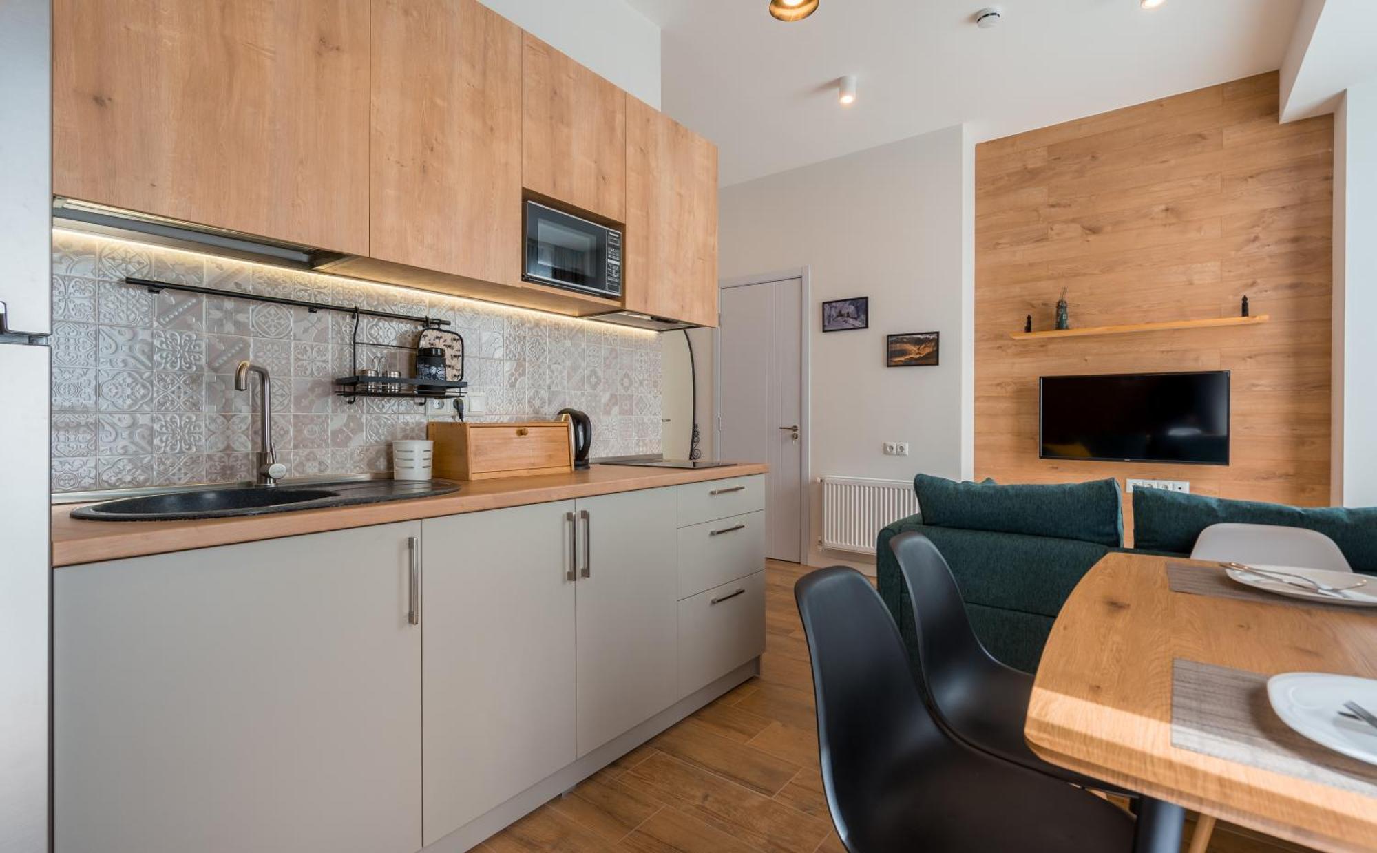 2-Room Apartment, Redco, Alpic 405 Gudauri Bagian luar foto